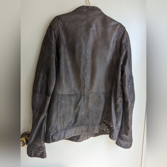 Brown Leather Jacket - Picture 6 of 6